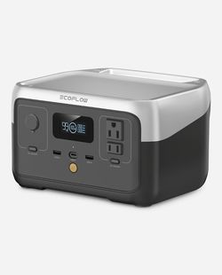 ECOFLOW Portable Power Station RIVER 2, 256Wh 300W