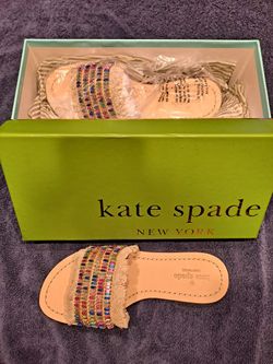 Brand new Kate Spade 'Solaina' slide.