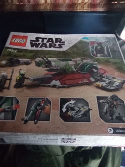 Star Wars Legos 75312 Bob Fett's Star Ship