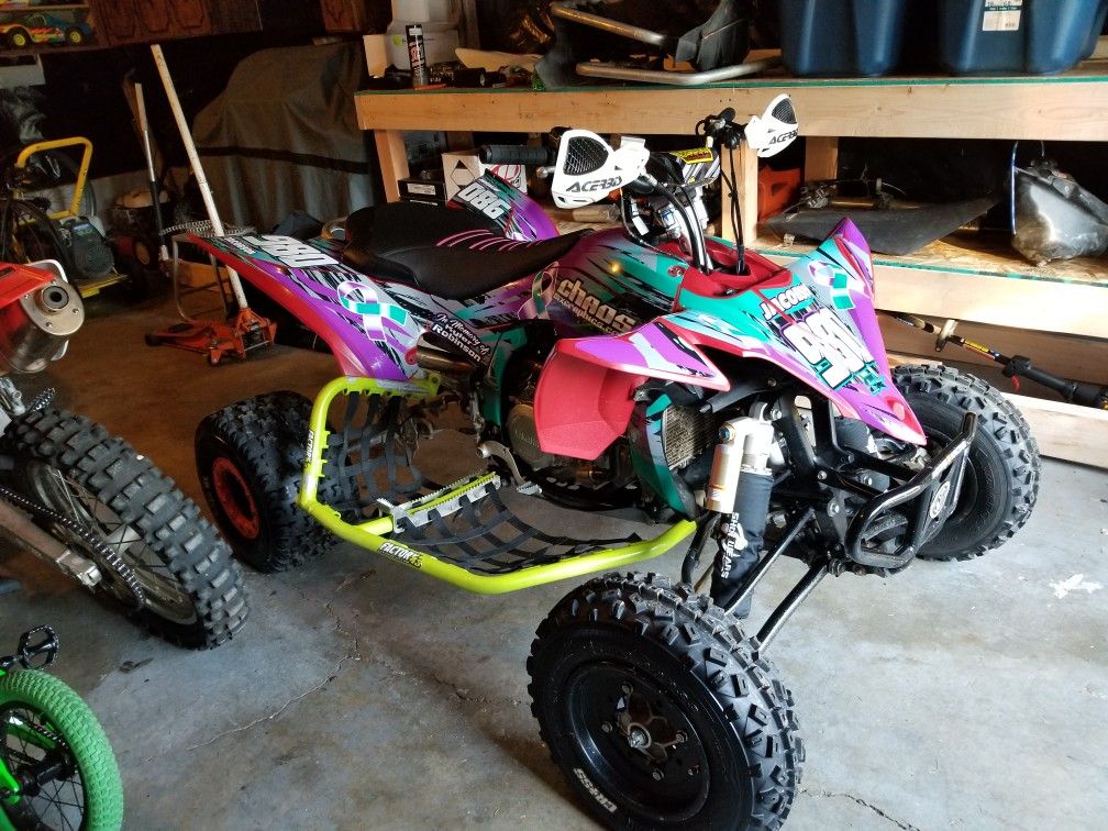 2014 yfz 450 r parting out let me know what you may need