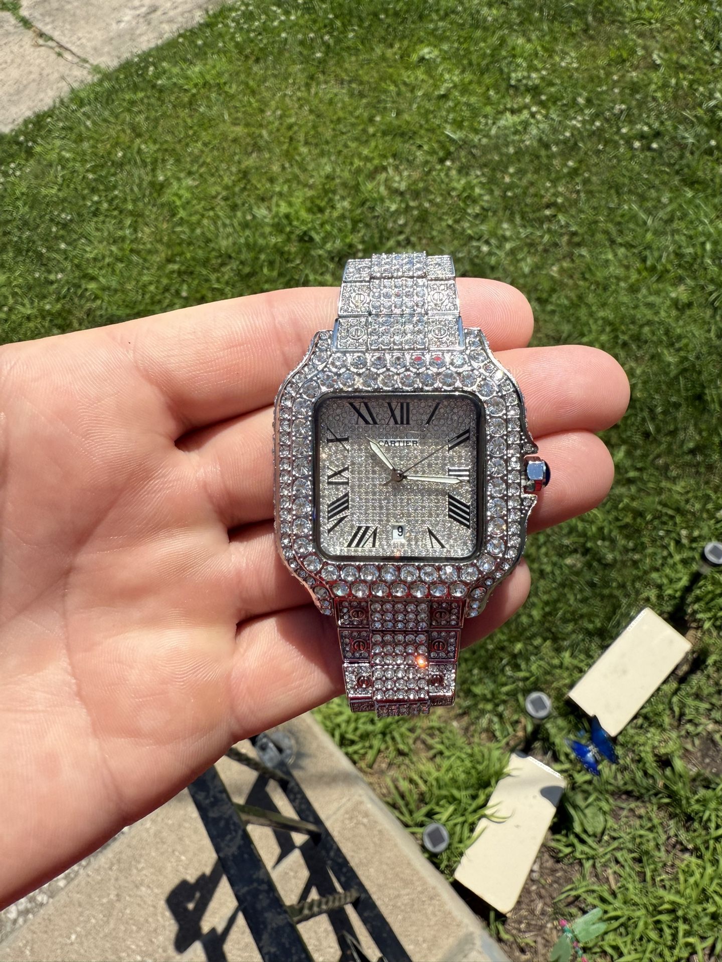 Moissanite Watch 