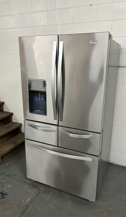 Whirlpool 4-Door Refrigerator FrenchDoor Stainless