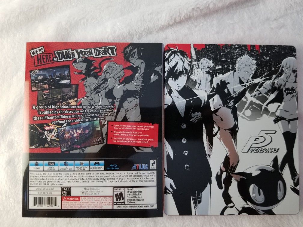 Persona 5 for PS4
