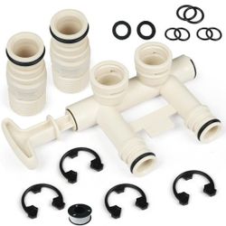 (New in Box) 
Upgraded  Water Softener Bypass Valve Assembly, 3/4" Bypass Valve Assembly Fit for Kenmore, GE, Whirlpool, Morton, NorthStar, Eco