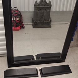 Mirror And Shelves