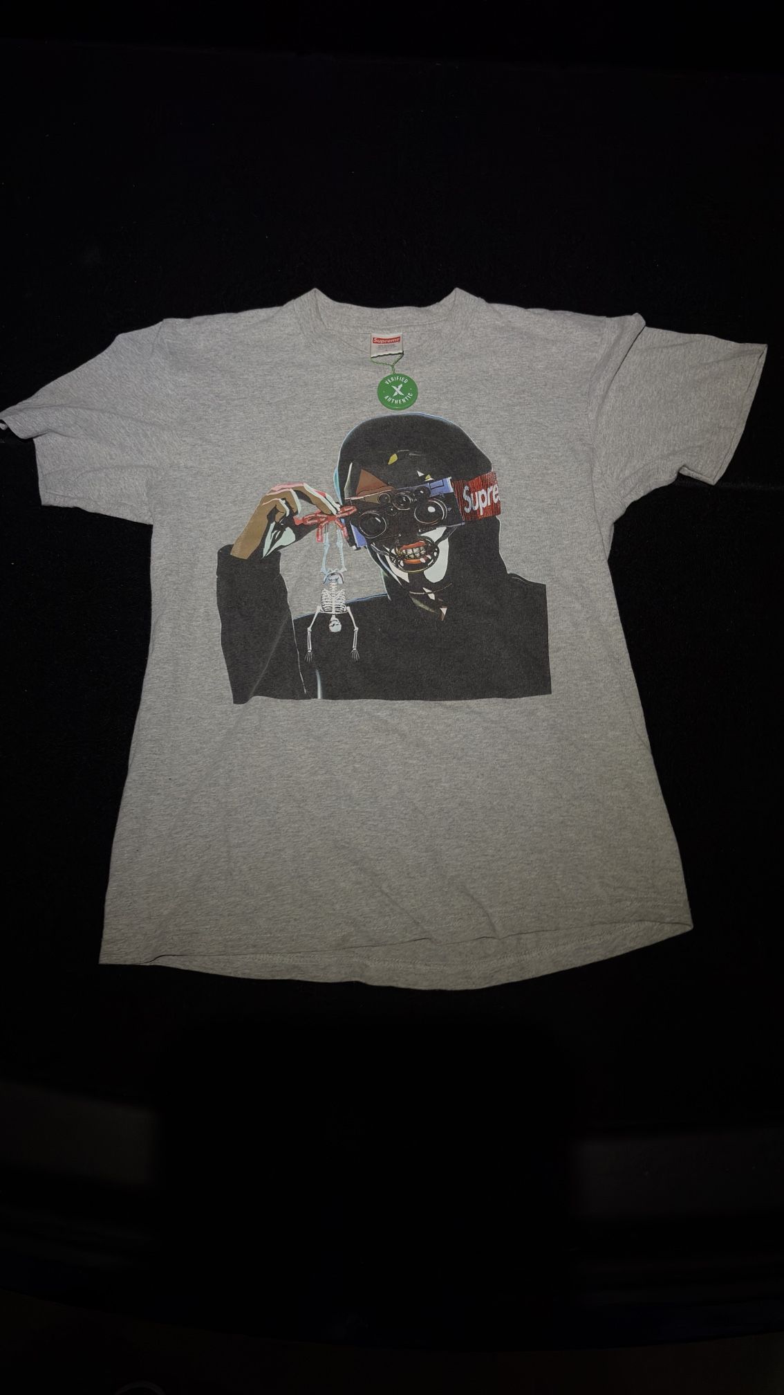 Supreme Creeper Tee – Heather Grey (Size S)