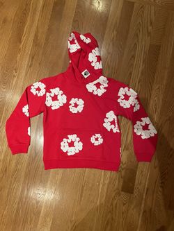 Red Denim Tears Hoodie 