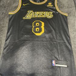 Black Lakers Kobe Jersey