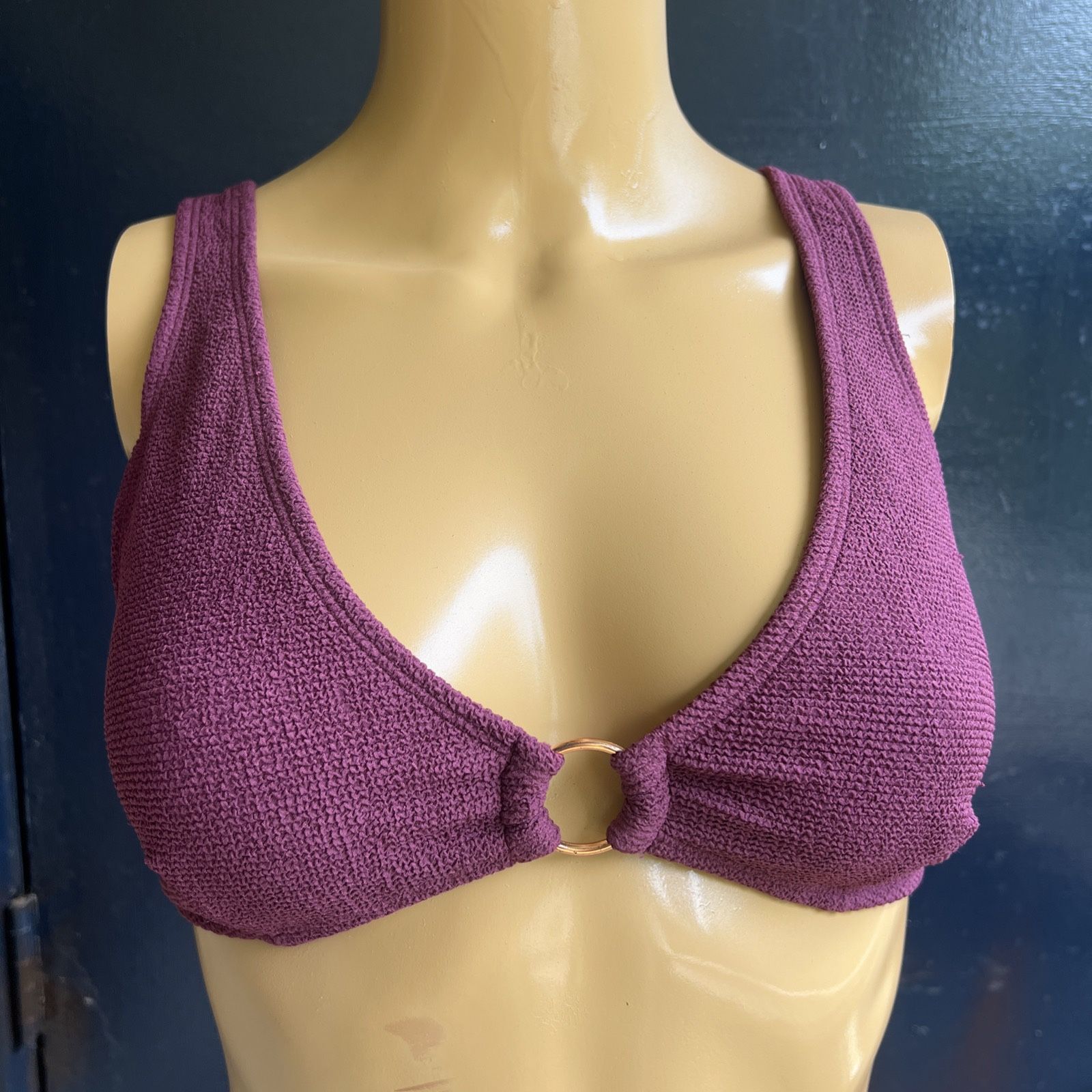 Purple Bikini Top
