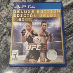 UFC 2 (PS4) • Tested & Working • Disc + Original Case • Excellent Condition