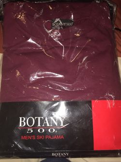 Men's Ski Pajama, 2 piece set