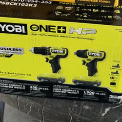 Ryobi One+ HP Brushless 2-tool combo kit 18v