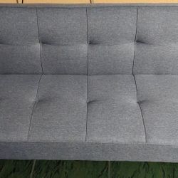 Serta Futon Bed/Couch Convertible Gray