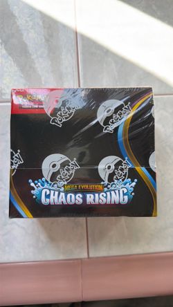 Pokemon Chaos Rising Booster Box English, Brand New Sealed