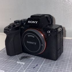 Sony A7iv camera low shutter count 