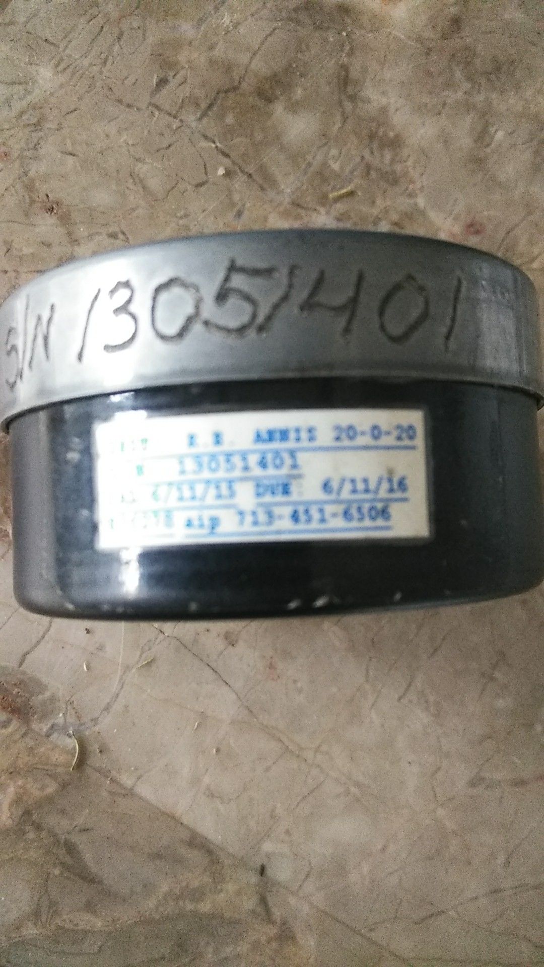 RB Annis Co. Parallel Field with Pointer Gauss for Sale in