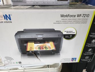 Epson WF-7210 Large Format Printer Like New