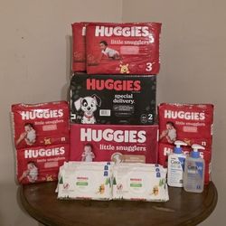 HUGGIES BUNDLE 
