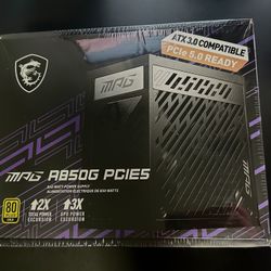 MSI MPG A850G 850W Modular Power Supply