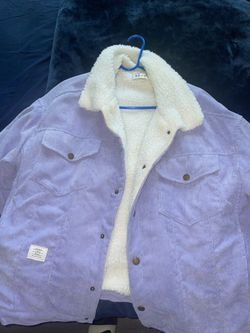 Purple Wool Coat