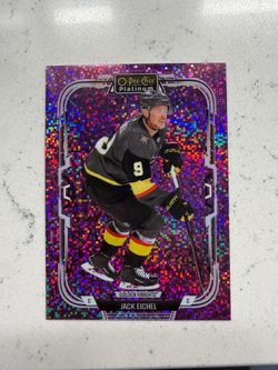 2025-26 O-Pee-Chee Platinum Violet Pixels /299 Jack Eichel #108