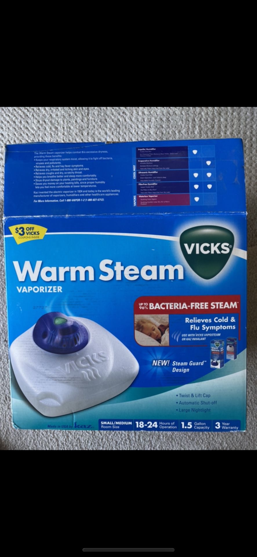 Vicks Steam