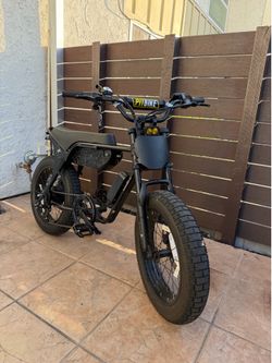 🔥 Brand New Modded Super X E-Bike – ONLY 5 ORIGINAL MILES 🔥