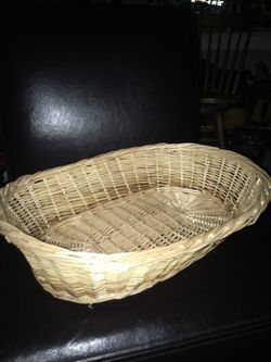 Oval shaped basket