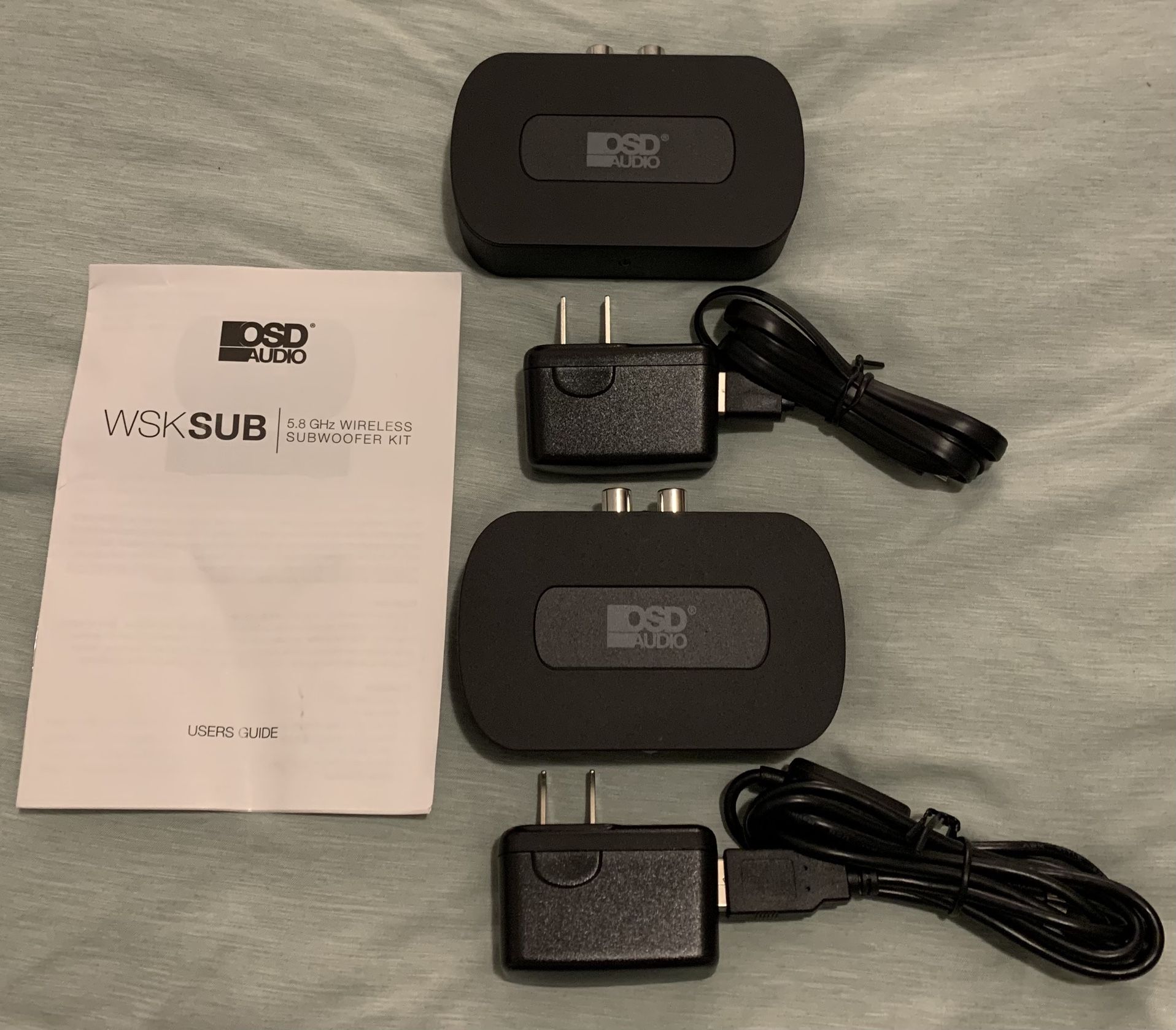 Wireless Subwoofer Kit Transmitter and Receiver