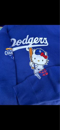 Dodgers x Hello Kitty Hoody Sweater Sweatshirt Medium M