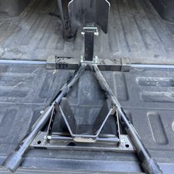 Motorcycle wheel chock