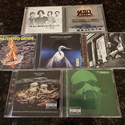All American Rejects,Faith No More,Limp Bizkit CDs - lot of 7