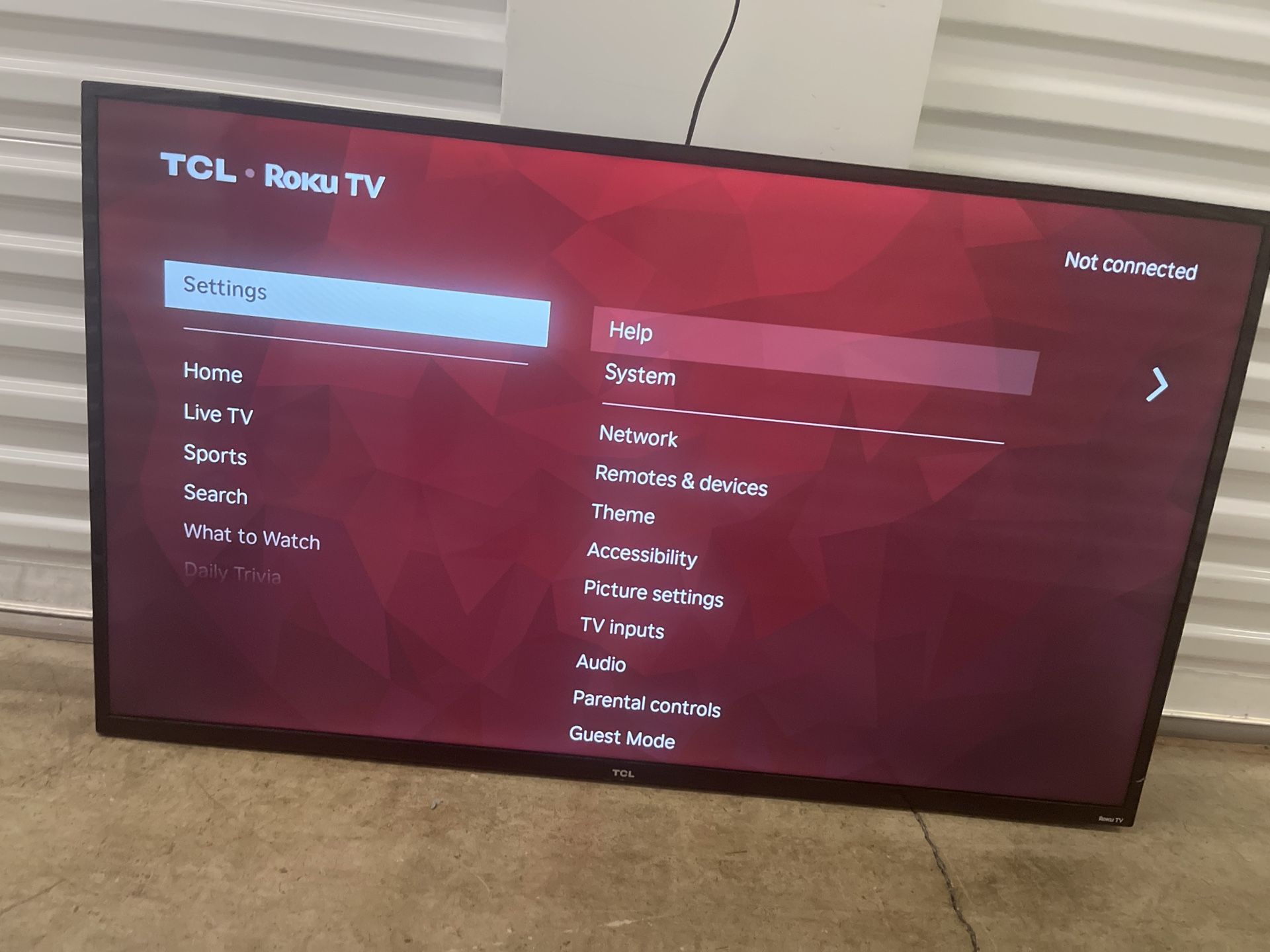 50in Roku Smart TV
