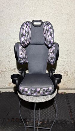 Evenflo GoTime Sport Booster Car Seat (Viola Purple), 4 Years +