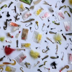 Large Load Of Fishing Jigs