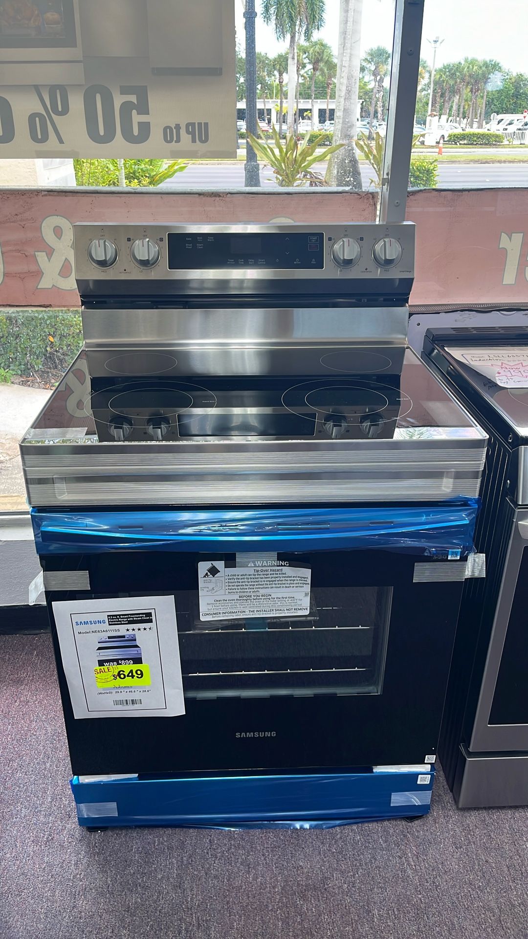 Stoves Stainless Steel New Open Box 1 Year Warranty