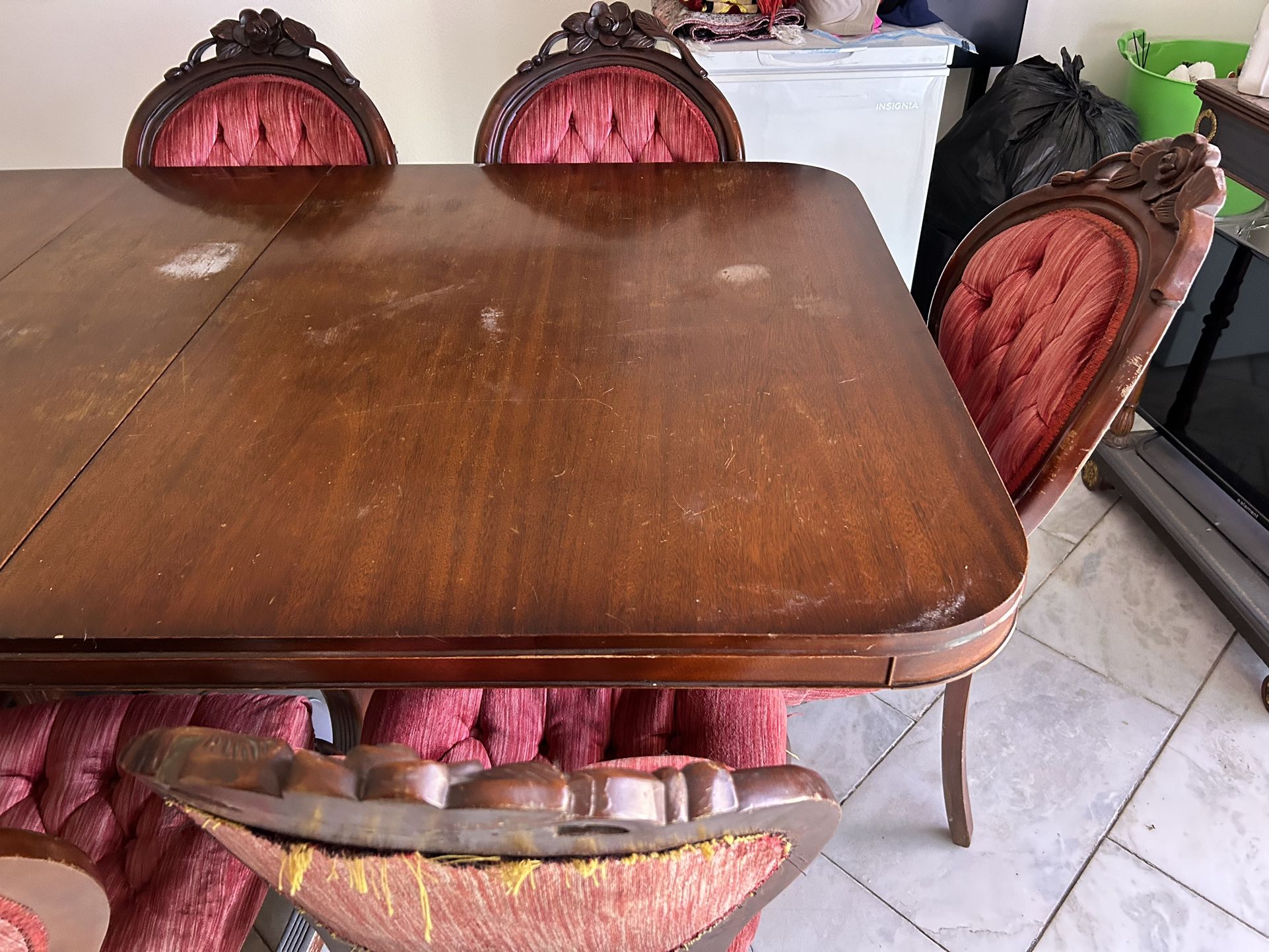 Dining Table With 8 Chairs 