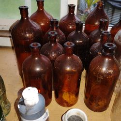 Old bottles for sale sum go back to 50s or before