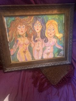 Oil Pastel Drawing