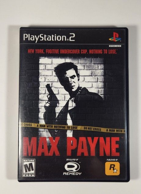 Max Payne PS2 Game (2001) - Complete