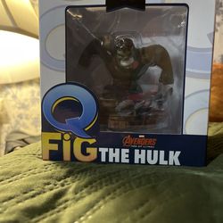 The Hulk Collectable - The Avengers Marvel - QFig (BRAND NEW: IN BOX)