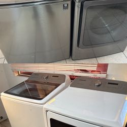 Multiple Washer And Gas Dryer Sets 