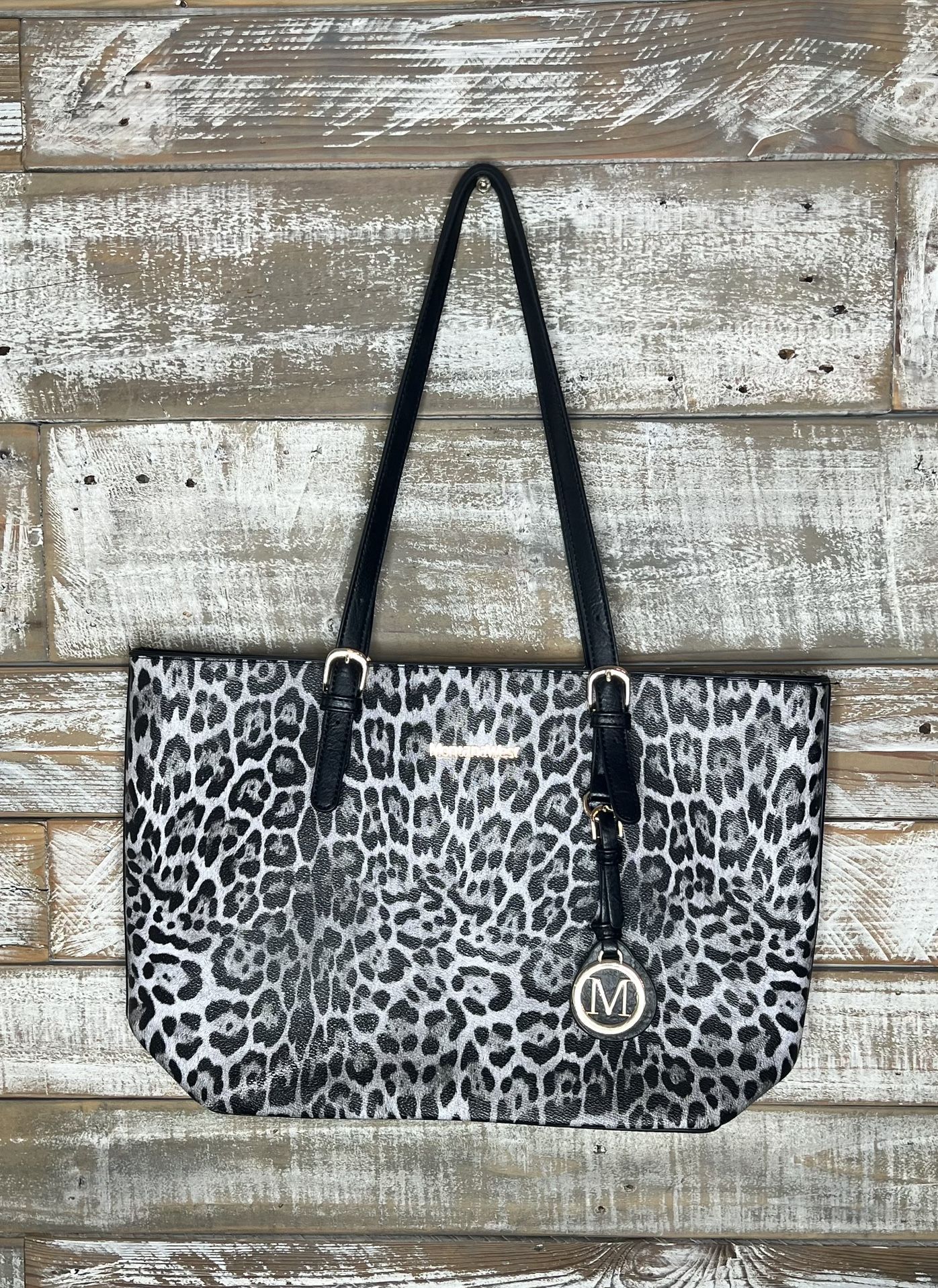 Montana West Women’s Leather Shoulder Bag Black