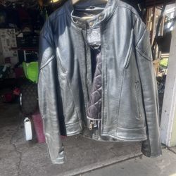 Men’s Leather Motorcycle Jacket