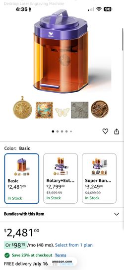 Wecreat Lumos Flex Laser Engraver