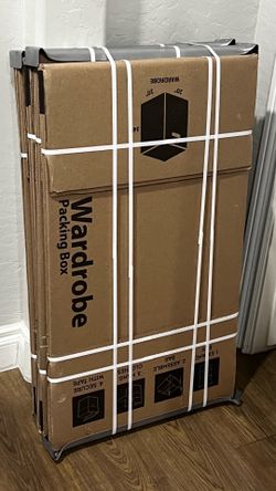 Moving  boxes, wardrobe packing boxes