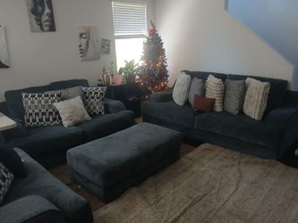Couch, love seat and a chair