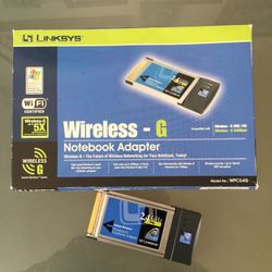 Wireless G laptop adapter