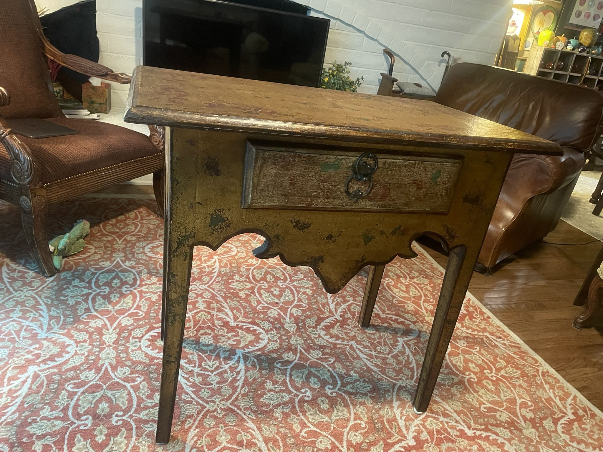 Entry table accent table desk style