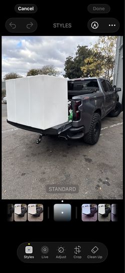 Water tank 250 Gallons for car wash detailing